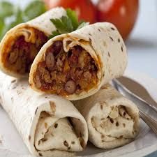 Beans Roti Roll